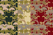 Hydrangea Botanical Seamless Pattern, a Pattern Graphic by NayaChu (Thumbnail 1 of 10)