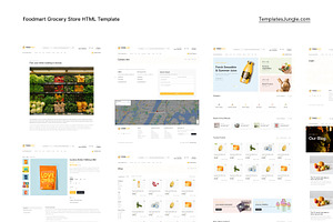 Foodmart - Grocery Website Template