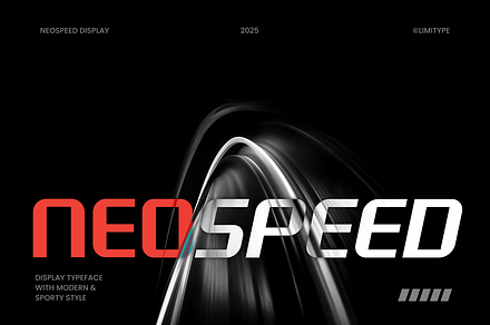 Neospeed - Futuristic Font
