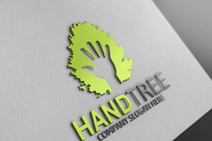 Hand Tree Logo