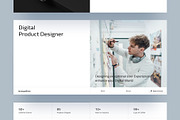 DesignPilot-Clean Portfolio Framer, a Landing Page Template by Digital_Fantasies (Thumbnail 1 of 6)
