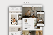 Interior Designer Website Showit, a Squarespace Template by Warmsoulgallery (Thumbnail 2 of 14)