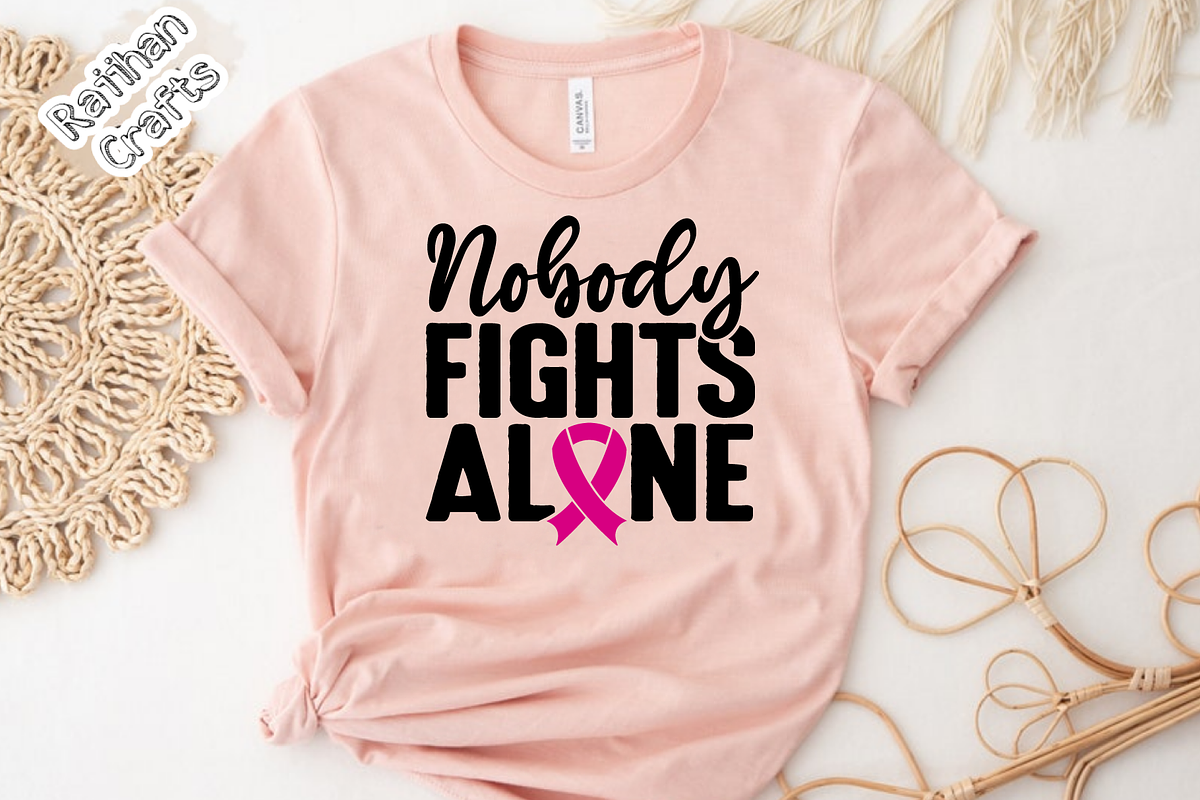 Breast Cancer Bundle SVG, an Object Illustration by RaiihanCrafts (Photo 6 of 6)