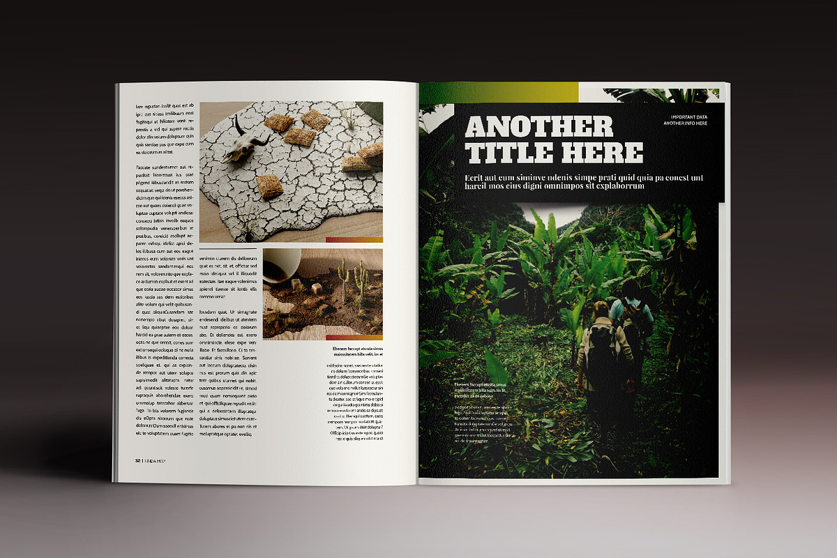 Kinda Magazine, a Magazine Template by Luuqas Design (Photo 14 of 16)