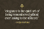 Quickiest - Elegant Serif Font, a Serif Font by Vampstudio (Thumbnail 2 of 12)