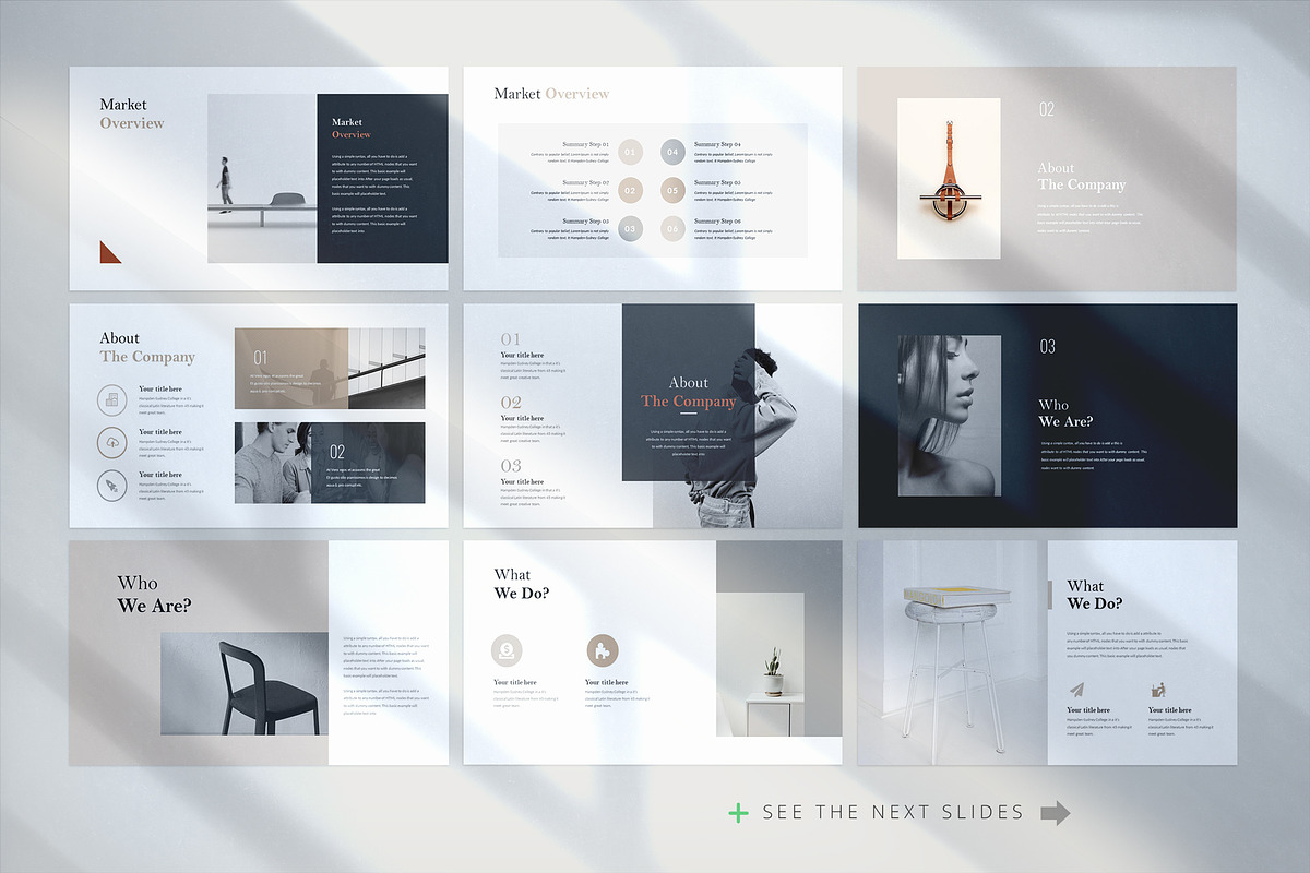 Minimal Business Plan Keynote, a Presentation Template by WhiteGraphic (Photo 5 of 14)