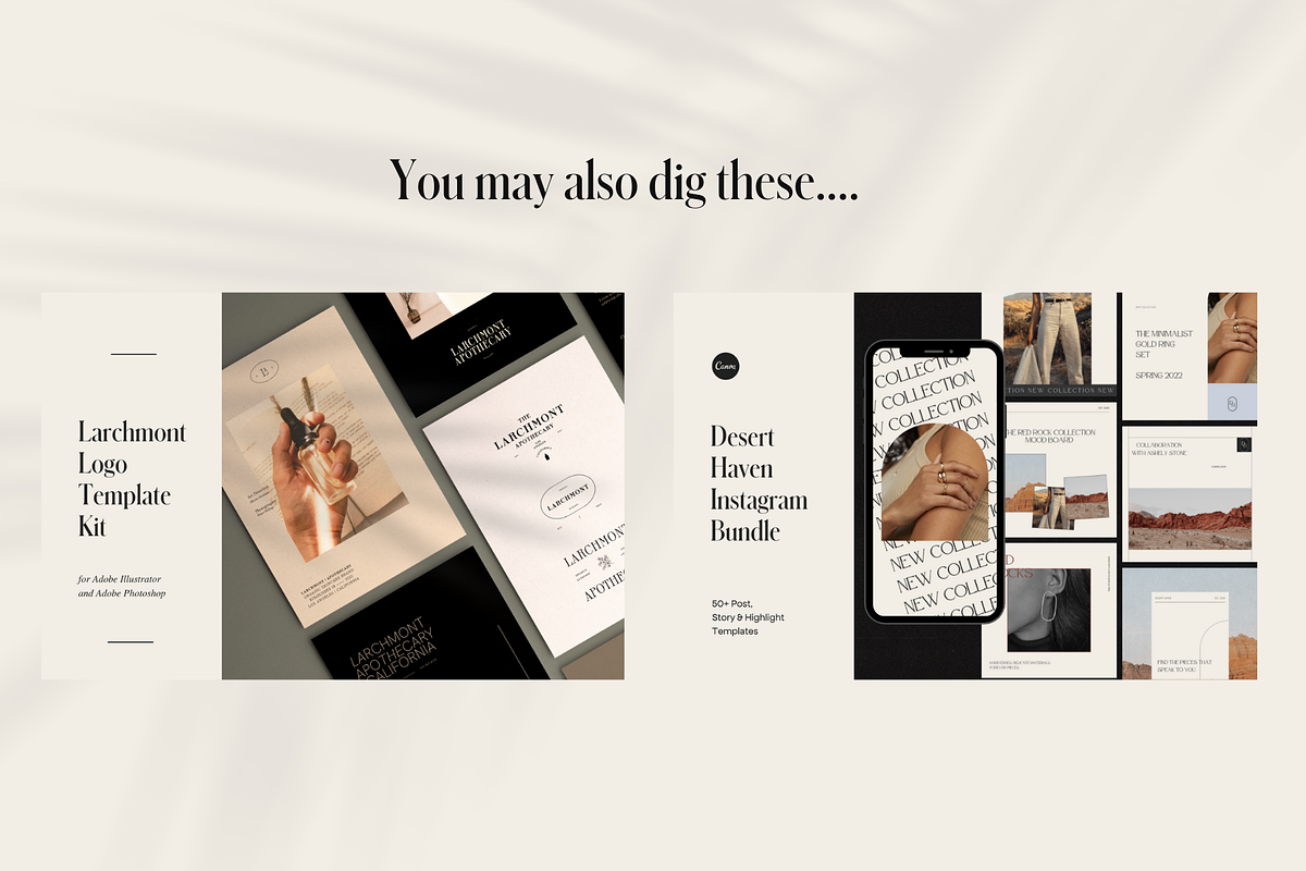 Desert Haven Logo Template Kit, a Branding & Logo Template by ALunadoki Design (Photo 9 of 9)