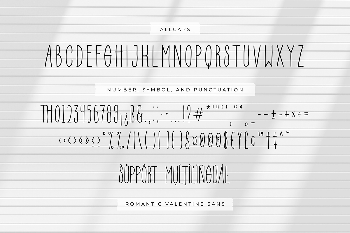 Romantic Valentine Font Duo, a Script Font by Ainun Jinan (Photo 10 of 11)