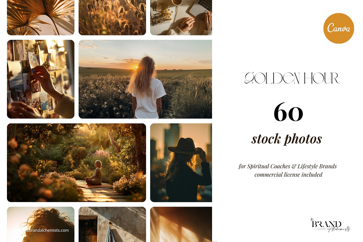 Golden Hour Stock Images, a Background Photo by The Brand Alchemists (Photo 1 of 10)