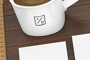 Modern Stationery Mock Up, a Mockup by Shahjhan (Thumbnail 4 of 5)
