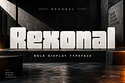 Rexonal — Bold Type. Presence., a Script Font by Wow Magic (Thumbnail 1 of 5)