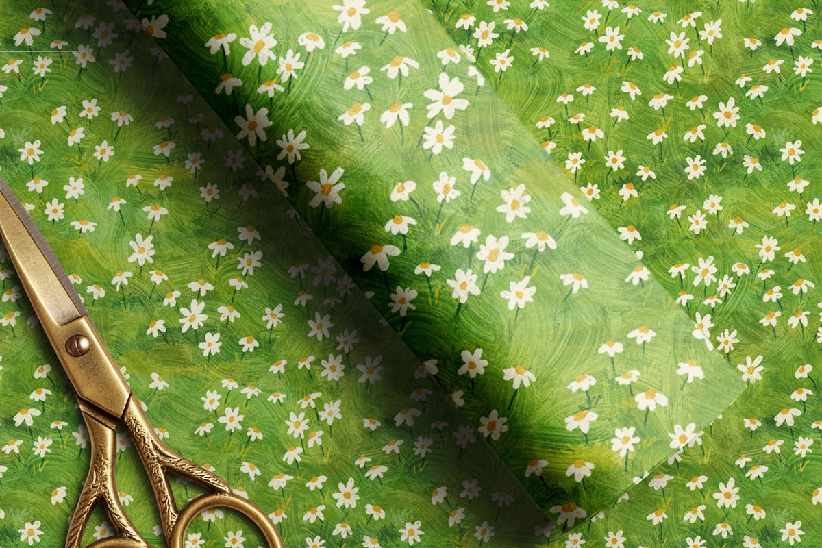 Summer Flower Seamless Pattern, a Pattern Graphic by CraftingOnSunday (Photo 2 of 3)