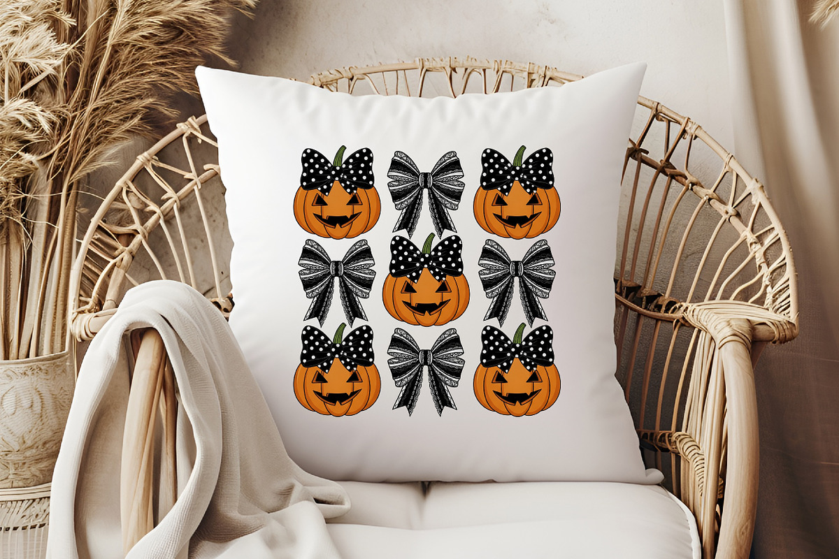 Halloween Pumpkin PNG, Fall Coquette, an Illustration by Libby Wishes (Photo 2 of 6)