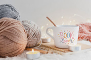 Book Lovers Clipart. Girls and Books, an Object Illustration by VerAna (Thumbnail 15 of 24)
