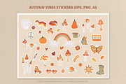 Autumn Vibes vector clipart, an Object Graphic by Nadezhda Mikhailova (Thumbnail 10 of 12)
