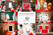 Santa Claus Christmas Mockup, a Household Mockup by RSplaneta (Thumbnail 1 of 9)