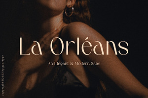 La Orleans, a Sans Serif Font by Genetype