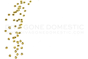Styled Photography - Gold Sequins