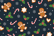 Christmas Seamless Pattern Set, a Background Graphic by Barsuk's Shop (Thumbnail 2 of 12)