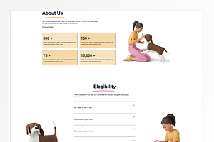 Modern Doggy Daycare Web Theme HTML