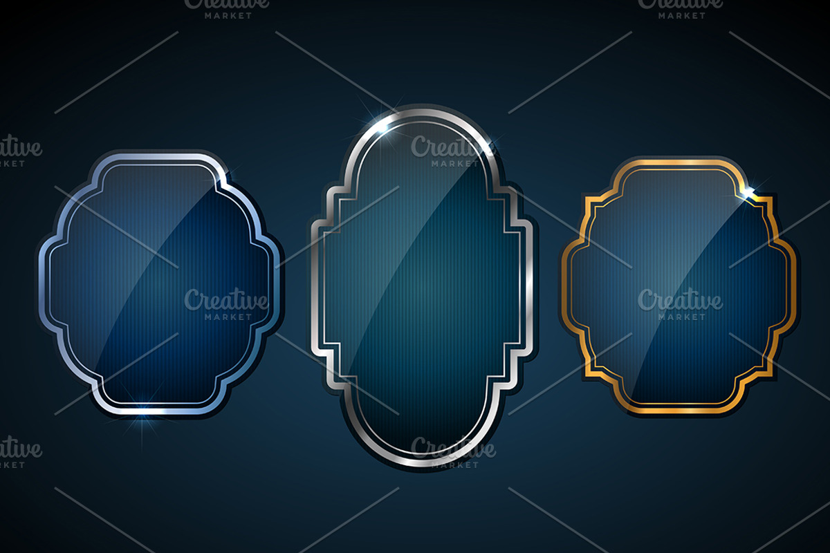Vector Retro Badges, a Templates & Theme by lissius (Photo 7 of 8)