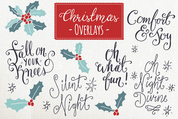 Christmas Clipart + Vectors! (Set 6) preview 3