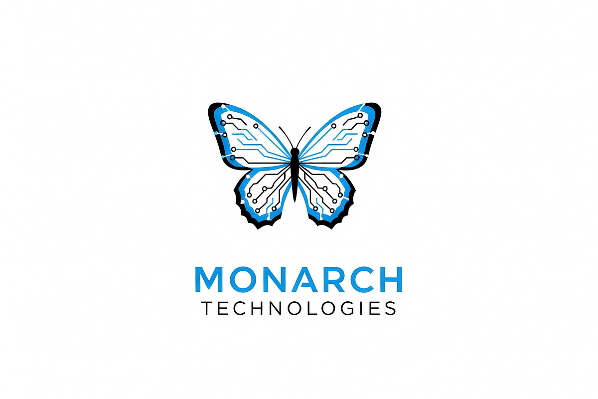 Monarch Technologies Logo, a Branding & Logo Template by Logocreative (Photo 1 of 2)