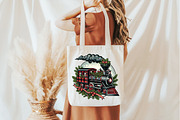 Christmas Train PNG Sublimation, an Illustration by Libby Wishes (Thumbnail 4 of 5)