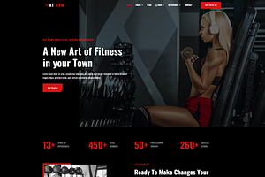 AT Gym - Fitness WordPress Theme