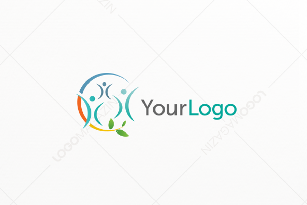 Eco Positive People Logo, a Branding & Logo Template by LogoBuy (Photo 2 of 3)