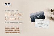 The CC - Business Cards, a Business Card Template by The Design Order Store (Thumbnail 1 of 7)