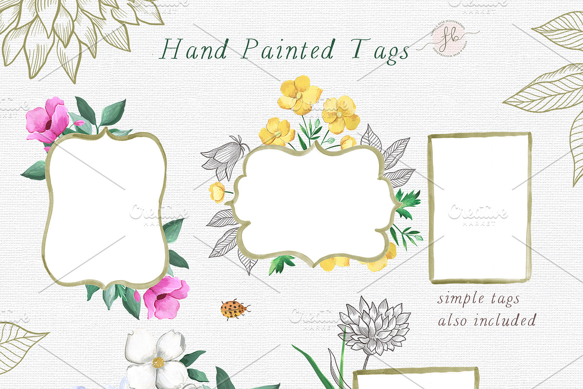 Wildflowers, an Illustration by Flora+Bear (Photo 3 of 11)