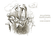 Cute Animals Collection, an Animal Illustration by Mazheika Store (Thumbnail 3 of 9)