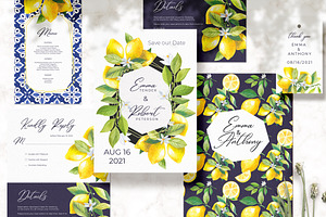 Fresh lemonade Wedding Suite