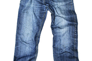Jeans isolated, a Photo by saiko3p