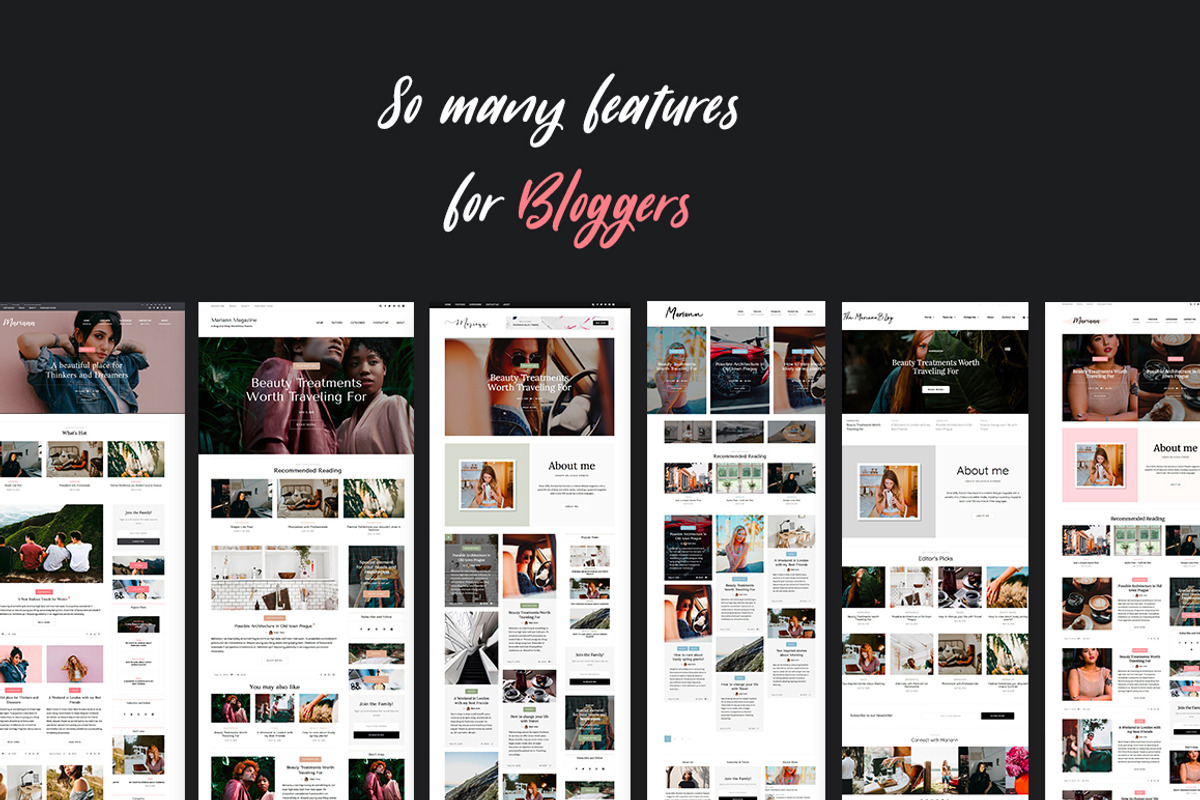 Mariann - Magazine WordPress theme, a WordPress Template by Creanncy (Photo 3 of 6)