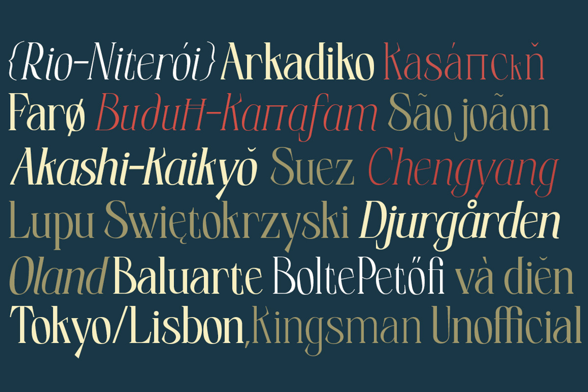 Elphadora Display Family, a Serif Font by Skypia (Photo 11 of 15)