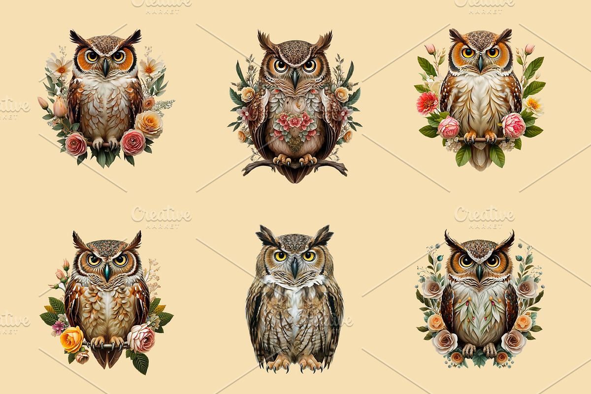 Vintage Animals Illustrations png, an Animal Illustration by DigitalDesignAI (Photo 8 of 8)