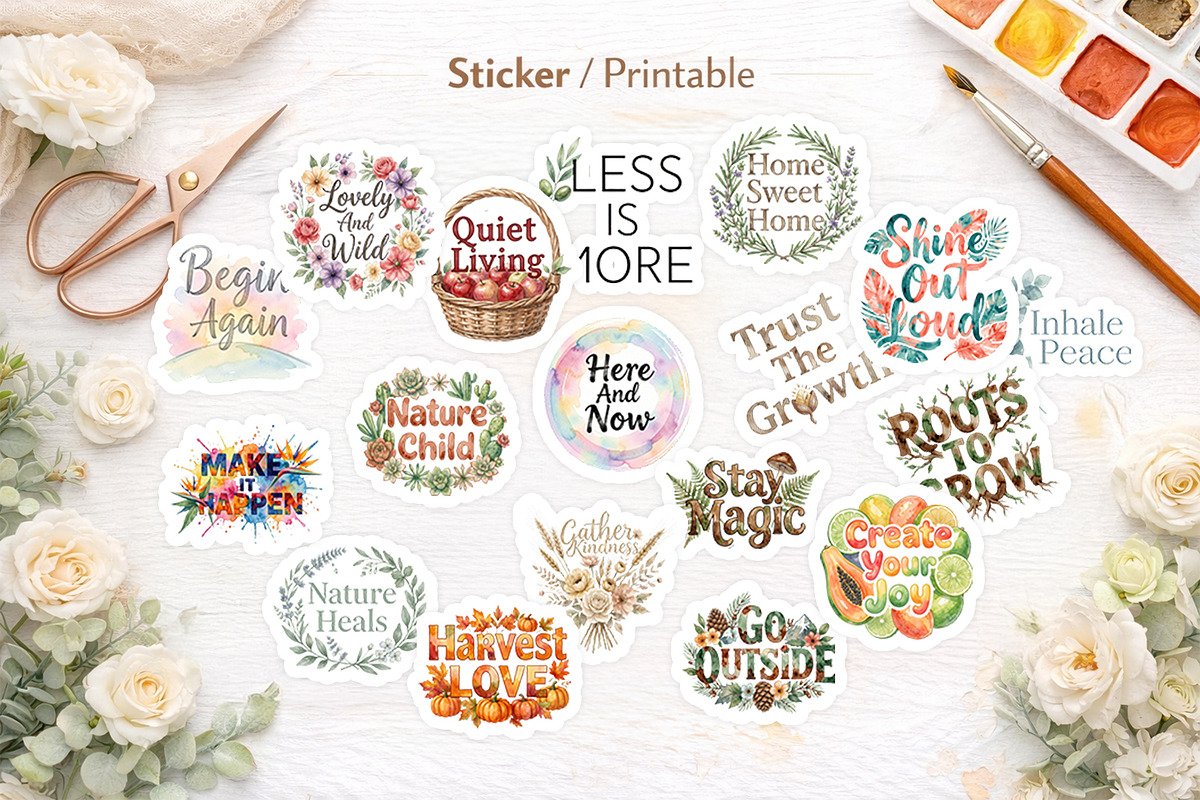 Floral Growth Quote Sublimation PNG, an Illustration by Artnoy (Photo 5 of 8)