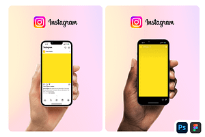 Instagram Branding Kit PSD Figma