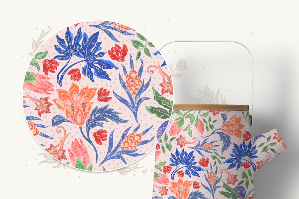 Oriental Dreams patterns, a Pattern Graphic by Piñata (Photo 17 of 17)