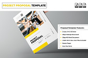 Proposal Template A4 / US Letter, a Stationery Template by Mastergfx (Thumbnail 1 of 22)