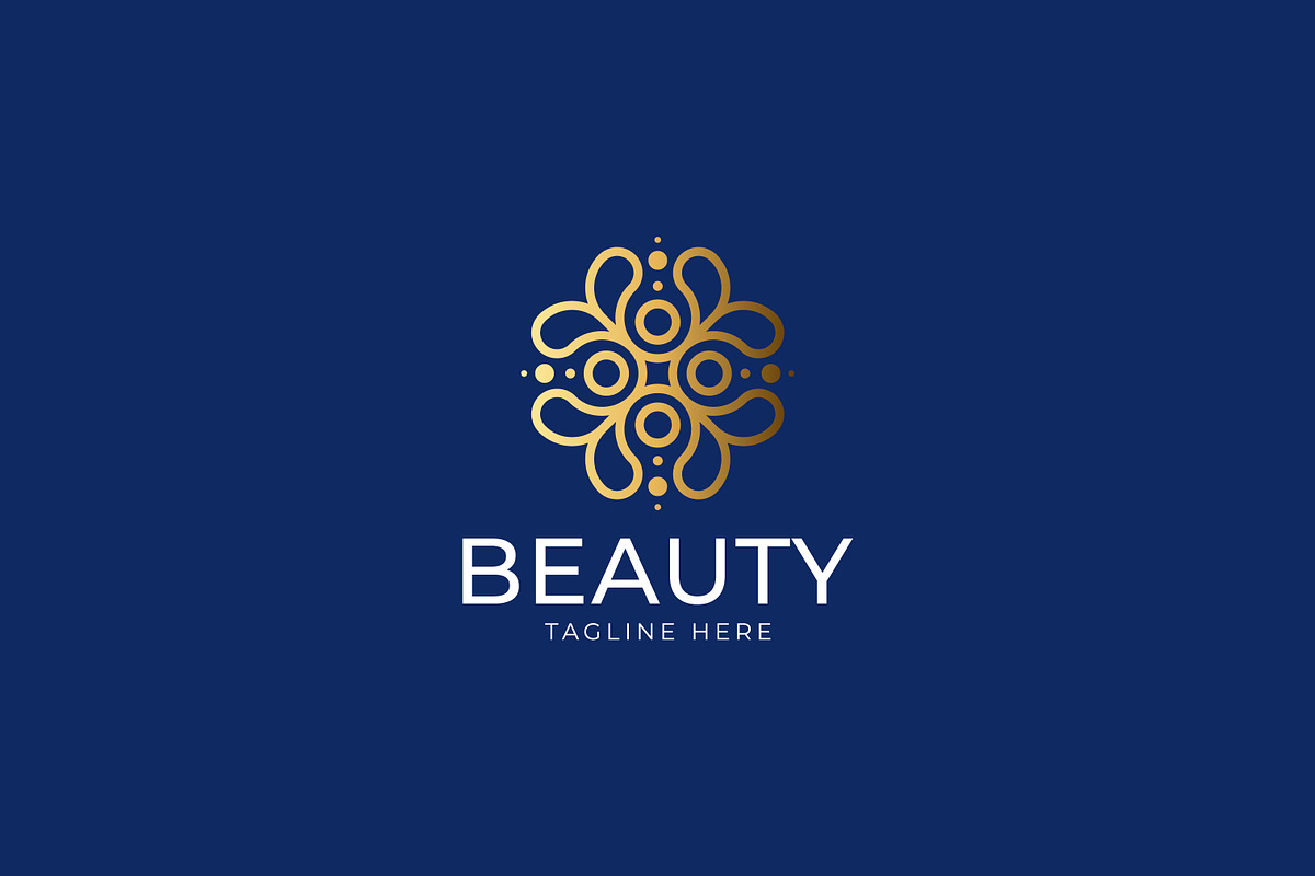 Elegant Flower Logo Floral Beauty, a Branding & Logo Template by Signatoro (Photo 1 of 3)