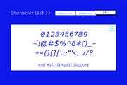 Gelatin Monospace, a Sans Serif Font by Versetype (Thumbnail 11 of 11)