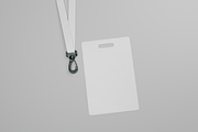 ID Card Holder Lanyard 3D Model, an Object 3D Model by Dudukbersama (Thumbnail 1 of 2)