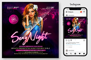 100 Night Club Party Flyers Bundle, a Flyer Template by graphicforest (Thumbnail 29 of 72)