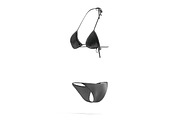 Black Summer Women Bikini 3D Model, an Object 3D Model by rebrandy (Thumbnail 4 of 10)