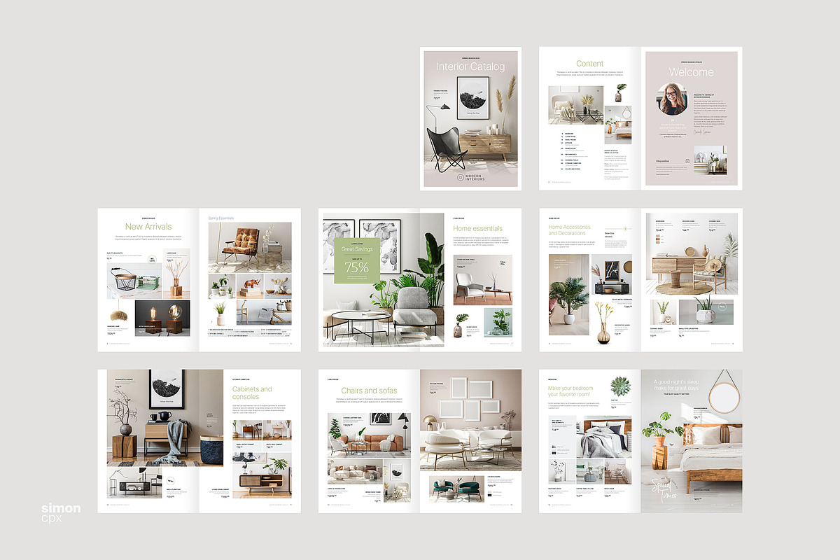 Product Catalog, a Brochure Template by Type Here Studio (Photo 19 of 20)