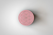 Round Cosmetic Tin Mock-Up, a Cups & Container Mockup by TSOBG (Thumbnail 9 of 14)