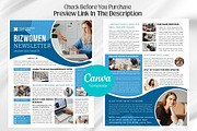 Businesswoman Canva Newsletter, an Email Template by PixelCraft (Thumbnail 2 of 15)